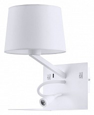 Бра с подсветкой Arte Lamp 1056 A1056AP-2WH