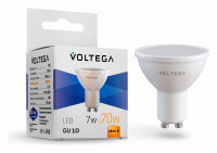 Лампа светодиодная Voltega Simple GU10 7Вт 2800K VG2-S2GU10warm7W