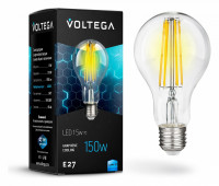 Лампа светодиодная Voltega Crystal E27 15Вт 4000K VG10-A1E27cold15W-F