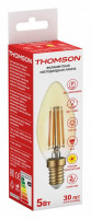 Лампа светодиодная Thomson Filament Candle E14 5Вт 2700K TH-B2065
