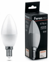 Лампа светодиодная Feron LB-1306 E14 6Вт 4000K 38045