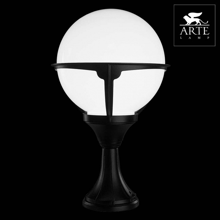 Наземный низкий светильник Arte Lamp Monaco A1494FN-1BK