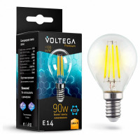 Лампа светодиодная Voltega Premium E14 7Вт 2800K VG10-G45E14warm9W-F