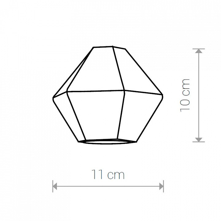 Плафон каменный Nowodvorski Cameleon Geometric C CN 8465
