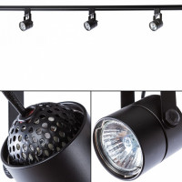 Светильник на штанге Arte Lamp Track Lights A1310PL-1BK