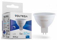 Лампа светодиодная Voltega Sofit GU5.3 GU5.3 6Вт 4000K VG2-S1GU5.3cold6W-D