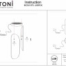 Настольная лампа декоративная Maytoni Insight MOD416TL-L6BR3K