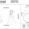 Подвесной светильник Maytoni Rim MOD058PL-L54B3K