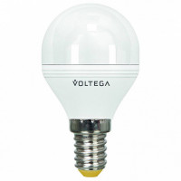 Лампа светодиодная Voltega Simple E14 6Вт 4000K VG2-G2E14cold6W-D