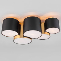 Потолочная люстра TK Lighting Mona 3447 Mona Black/Gold