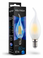 Лампа светодиодная Voltega Crystal E14 6Вт 4000K VG10-CW2E14cold6W-F