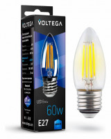 Лампа светодиодная Voltega Crystal E27 6Вт 4000K VG10-C1E27cold6W-F