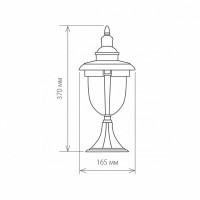 Наземный низкий светильник Elektrostandard Atlas a028007