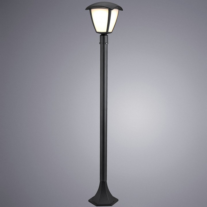 Наземный высокий светильник Arte Lamp Savanna A2209PA-1BK